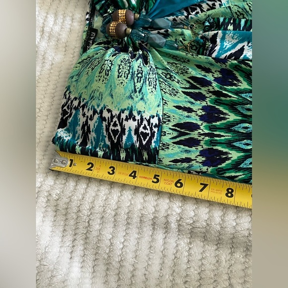 Vibrant Strapless Maxi Dress - Picture 12 of 12